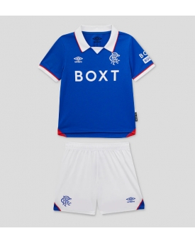 Rangers Maglia Gara Casa Repliche 2025-26 Bambino Maniche Corte